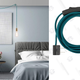 Novogratz x Globe 1-Light Plug-In Exposed Pendant | $15 | Amazon